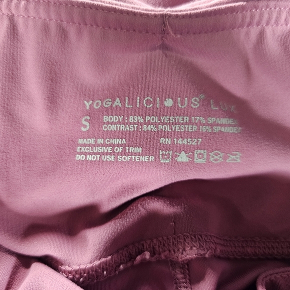 Yogalicious Lux Leggings Womens size Small - Picture 3 of 3